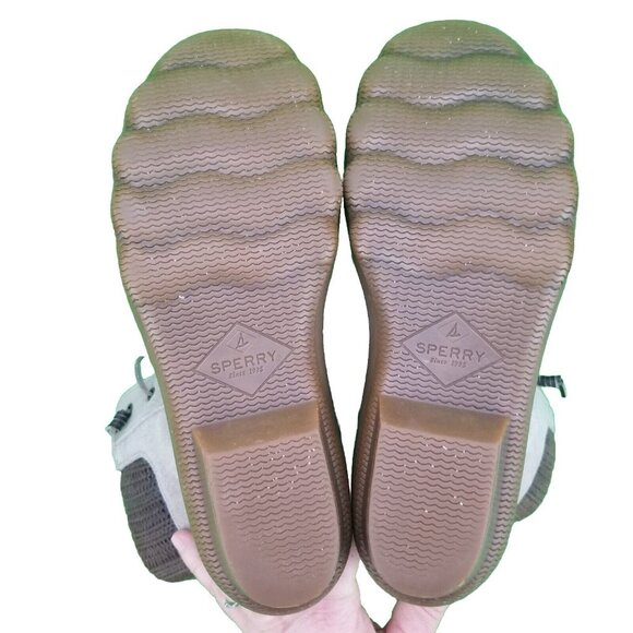 ✅Sperry Women Syren Misty Waterproof Suede Duck Boots Tan/Brown Winter/Snow Shoe - Picture 2 of 12